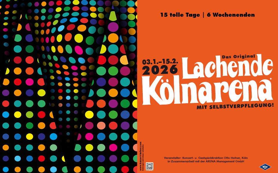 Logenticket Lachende Kölnarena - Live in Köln am 03.01.2026 - VIP-Ticket