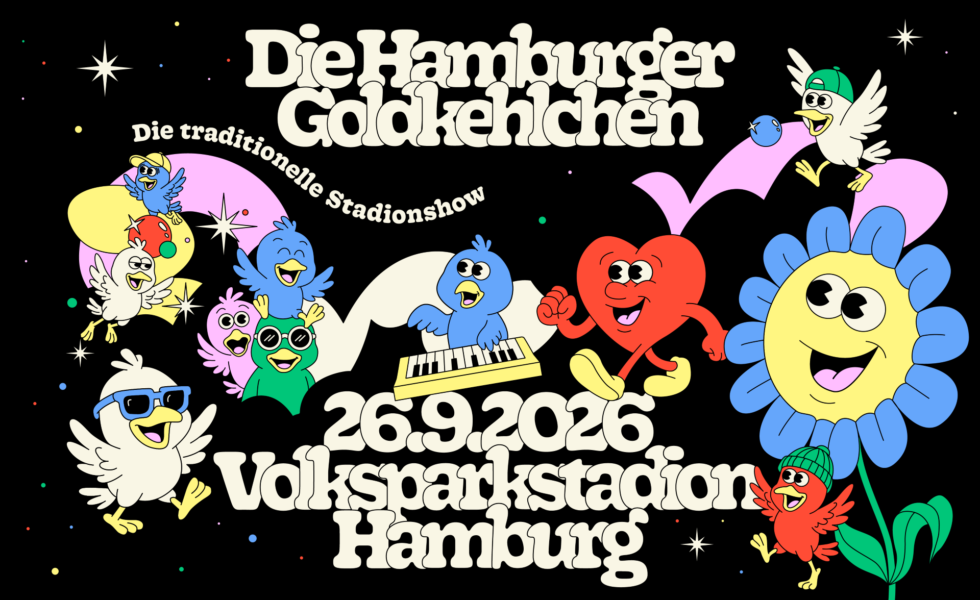 Logenticket(s), 12er Loge Die Hamburger Goldkehlchen – Die traditionelle Stadionshow am 26.09.2026 – VIP-Ticket Logenticket(s), 12er Loge Die Hamburger Goldkehlchen – Die traditionelle Stadionshow am 26.09.2026 – VIP-Ticket