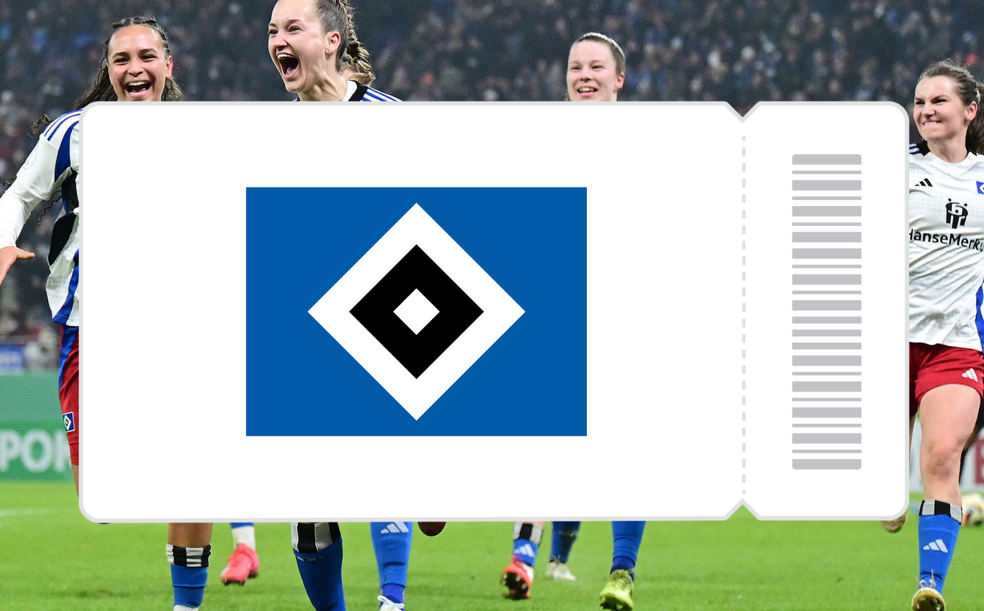 Business Seat(s), VIP West unten AIDA Lounge HSV-Frauen – VIP-Dauerkarte Saison 2025/26 am 02.11.2025 – VIP-Ticket