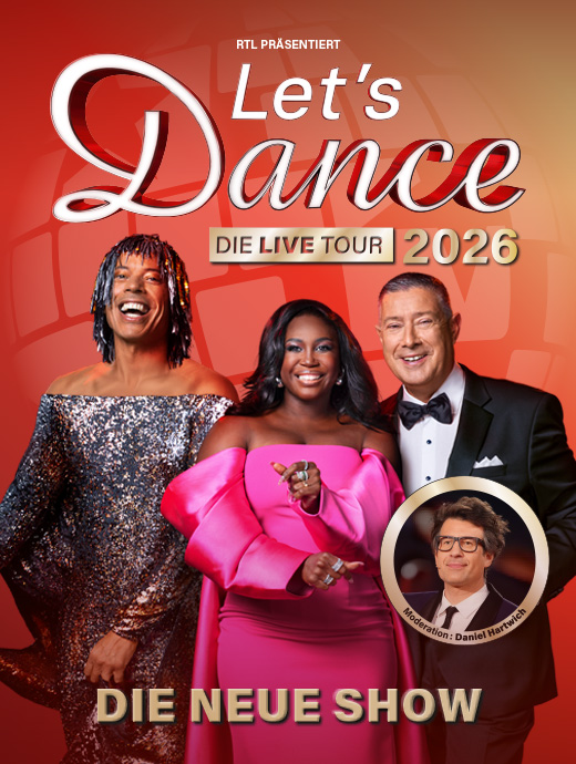 VIP-Package BACKSTAGE CLUB Let’s Dance – Die Live-Tour 2026 am 10.11.2026 – VIP-Ticket VIP-Package BACKSTAGE CLUB Let’s Dance – Die Live-Tour 2026 am 10.11.2026 – VIP-Ticket