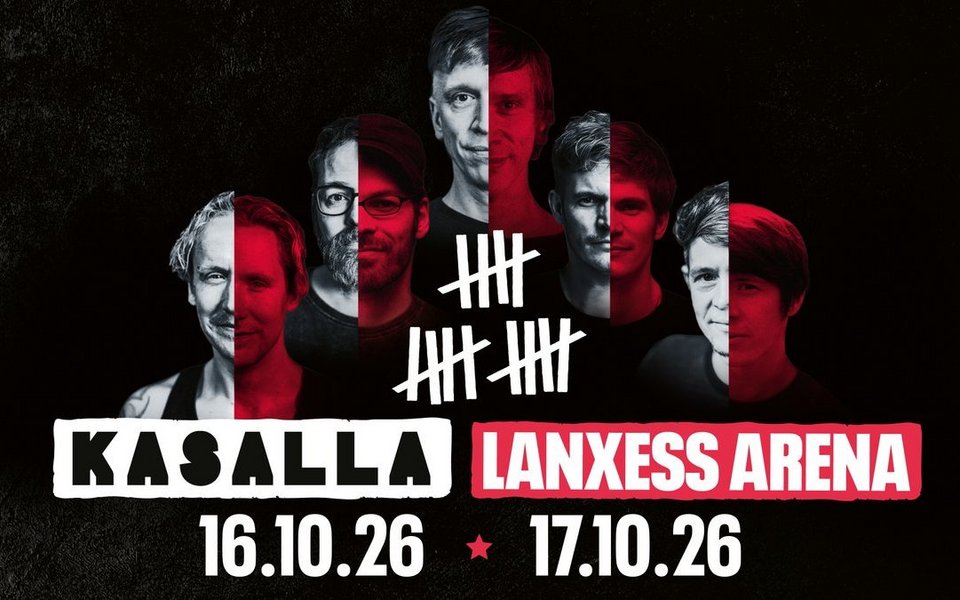 Logenticket Kasalla – 15 Jahre Kasalla – Die Jubiläumskonzerte am 16.10.2026 – VIP-Ticket