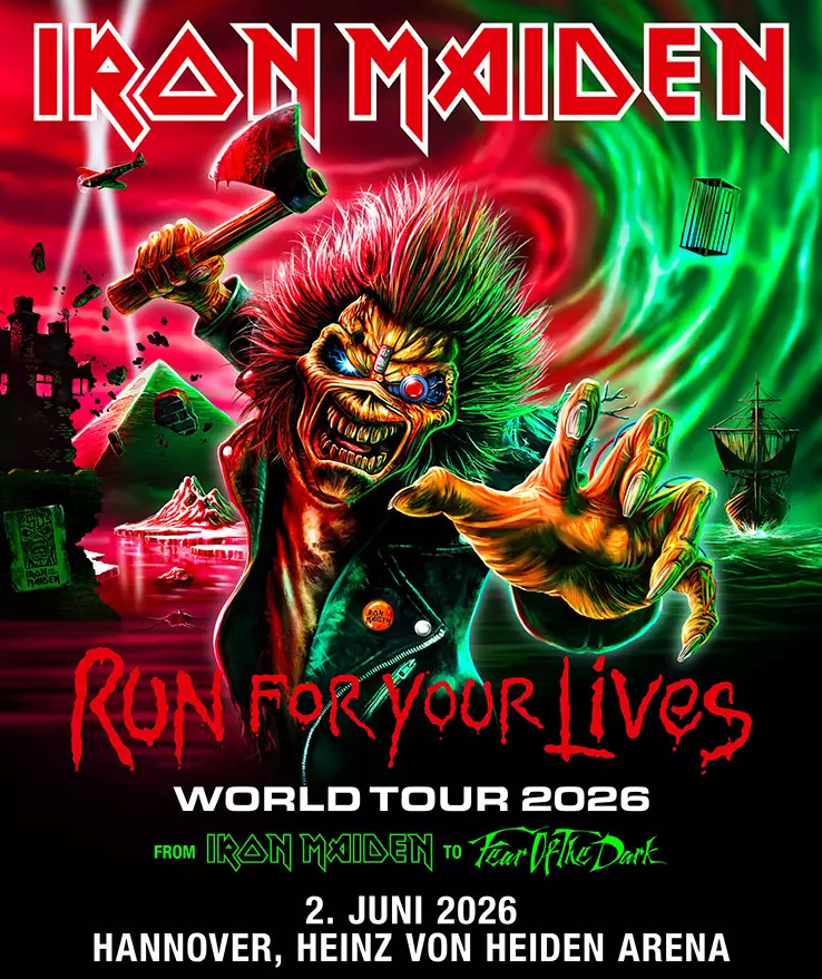 Gilde Lounge – Premium Seat Iron Maiden – Run For Your Lives am 02.06.2026 – VIP-Ticket